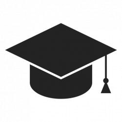 Graduation cap icon - Transparent PNG & SVG vector