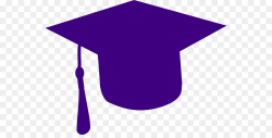 Graduation Cartoon clipart - Hat, Cap, Purple, transparent ...