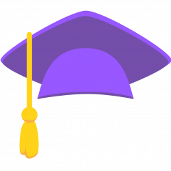 Sticker timeline: Graduation hat