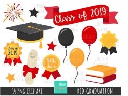 GRADUATION clipart, teachers graphics, commercial use, college clip art,  class of, graduation hat, ballots, cute graphics, books, diploma