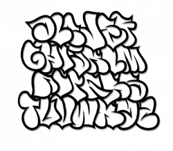 Bubble Graffiti Alphabet Letter A Z By Sg Vandal D4ntvn1.png ...