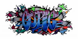 Clip Art Graffiti Backgrounds - Transparent Background ...