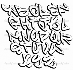 Free Abjad Graffiti Alphabet, Download Free Clip Art, Free ...