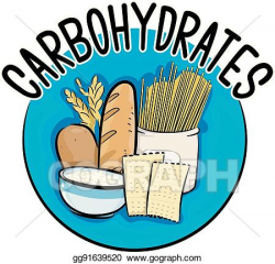 Vector Art - Carbohydrates icon. Clipart Drawing gg91639520 ...