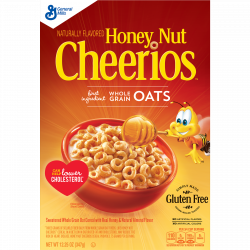 Honey Nut Cheerios Gluten Free Cereal, 12.25 Oz (Pack of 3 ...