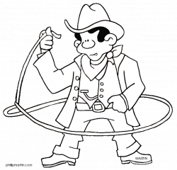 Wyoming cowboys coloring pages