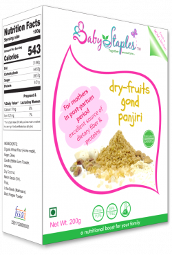 BabyStaples Dry-fruits Gond Panjiri - Healthy Nutritious Laddoos For ...