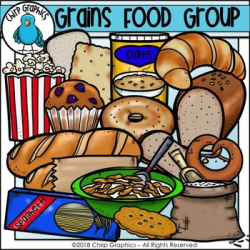 Grains Food Group Clip Art - Chirp Graphics