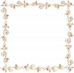 Border Frame Gold PNG Clip Art Image | Gallery Yopriceville - High ...