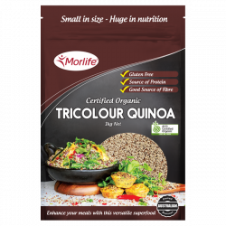 Tricolour Quinoa Grain Certified Organic 1kg – Morlife