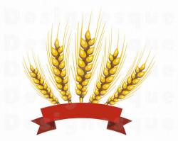 Wheat Logo SVG, Wheat Svg, Grain Svg, Wheat Clipart, Wheat Files for  Cricut, Wheat Cut Files For Silhouette, Wheat Dxf, Wheat Png, Eps, Svg