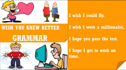 English Lesson | Grammar | I Wish Vs. I Hope
