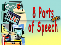 Grammar: 8 parts of speech