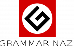 Clipart - Grammar Nazi Symbol