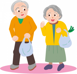couple Old age Drawing Cartoon Clip art - Elderly couple 850*816 ...