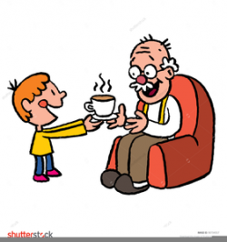 Grandpa And Grandson Clipart | Free Images at Clker.com ...