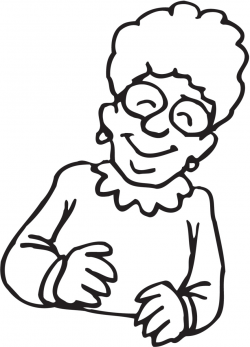 Grandma Drawing | Free download best Grandma Drawing on ...