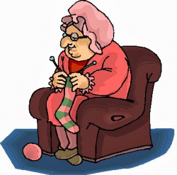 Grandmother Knitting Clipart | Clipart Panda - Free Clipart ...