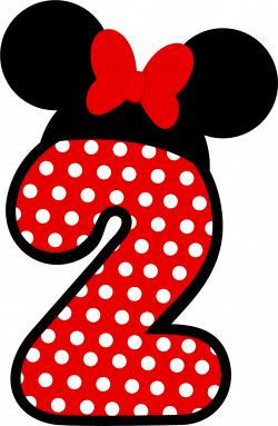 Números a lo Minnie en Rojo. | 2grado mickey y minnie | Pinterest ...