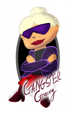 Gangster granny by Yukinekocat on DeviantArt