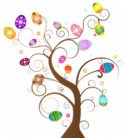 Easter Egg Tree PNG Clip Art Image | EASTER ♥ | Pinterest | Art ...