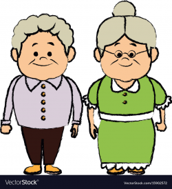 Grandpa and grandma clipart 5 » Clipart Station