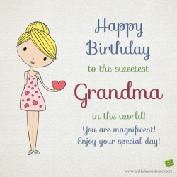 Happy Birthday, Grandma! | Happy Birthday images | Happy ...