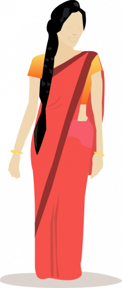 Indian Woman in Saree sketch | Vector Sketches | Pinterest | Sketches