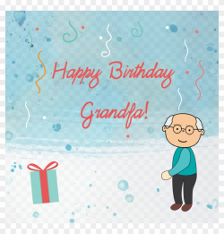 Png Library Happy Birthday Grandpa Clipart, Transparent Png ...