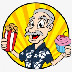 Grandpa Clipart Happy - Grandpa's Popcorn & Sweets #1459511 ...