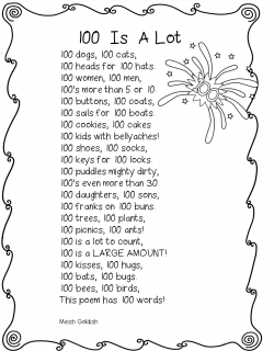 100th+day+poem.png (1171×1502) | 100 days of school activities ...