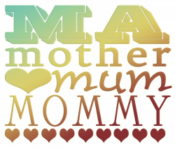 Mother's Day Word Clip art - mother's day 1200*1024 transprent Png ...