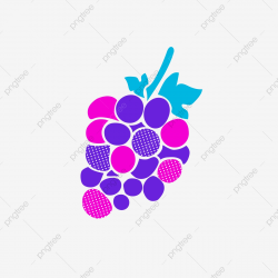 Pop Colorful Fruit Grape, Package, Poster, Orchard PNG and ...