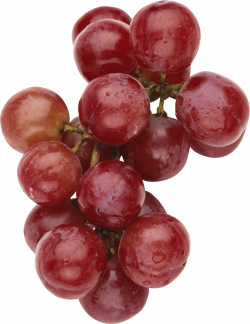 Red Grape With Leaves transparent PNG - StickPNG