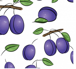 Plum Drawing Royalty-free Illustration - Blueberry purple background ...