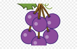 Grapes Clipart Purple Object - Png Download (#3188749 ...