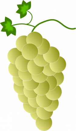 Clipart - yellow grapes