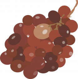 OnlineLabels Clip Art - Grape Red