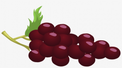 Clipart Grapes 3 - Red Grapes Clipart PNG Image ...