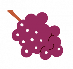 Cartoon Grape - Cartoon smiley grapes 741*709 transprent Png Free ...