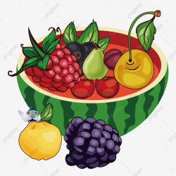 Summer Black Grape Fruit, Summer Clipart, Fruit Clipart ...