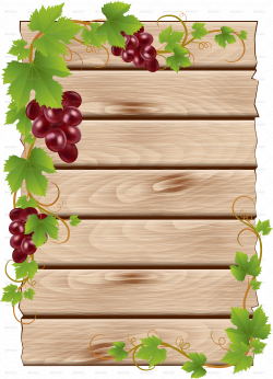 Background with Grapes by ashmarka | GraphicRiver