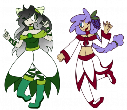 Olive and Grape by Remmis-AppleMaster on DeviantArt