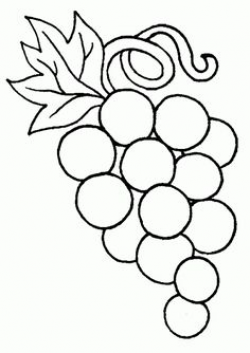 Free Drawn Grapes template, Download Free Clip Art on Owips.com