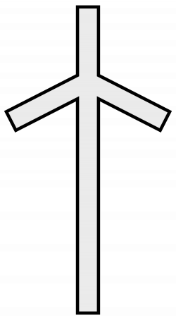 Grapevine cross Crosses in heraldry Georgia - others png ...
