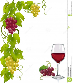 Grapevine Wine Clipart #1 | Tattoos | Grape vines, Wine ...