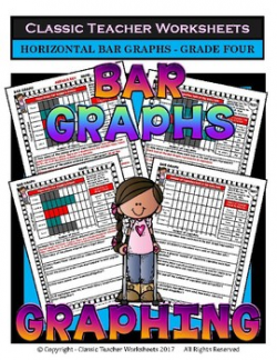 Graphing Bundle - Set 1 - 4th Grade (Grade Four)