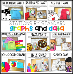 Graphs and Data Work Stations - Tunstall's Teaching Tidbits