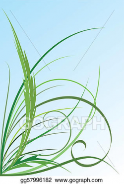 Vector Art - Grass. Clipart Drawing gg57996182 - GoGraph