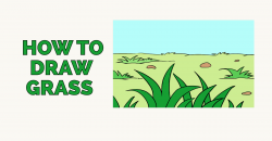 How to Draw Grass – Really Easy Drawing Tutorial